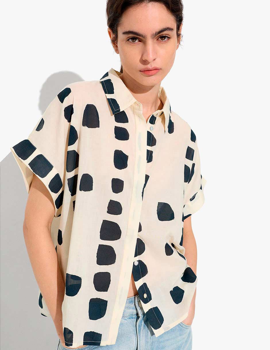 Camisa de algodón para mujer