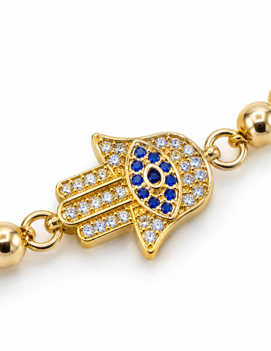 Set de pulsera de oro amarillo 18 k 4