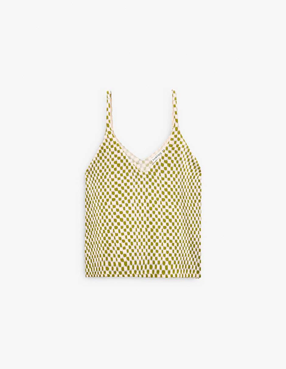 Top cuello redondo escote cuadrado 6