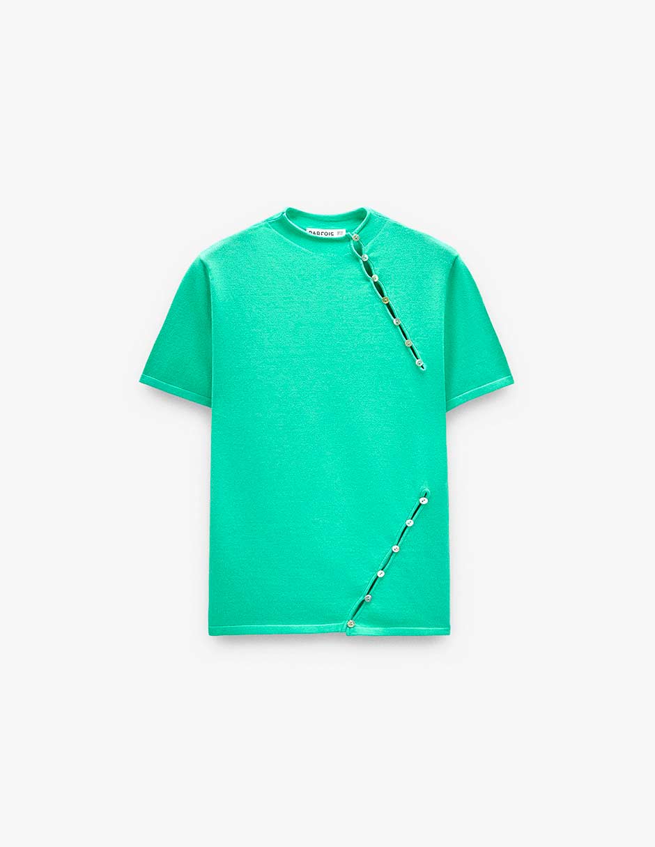 Suéter cuello redondo para mujer 5