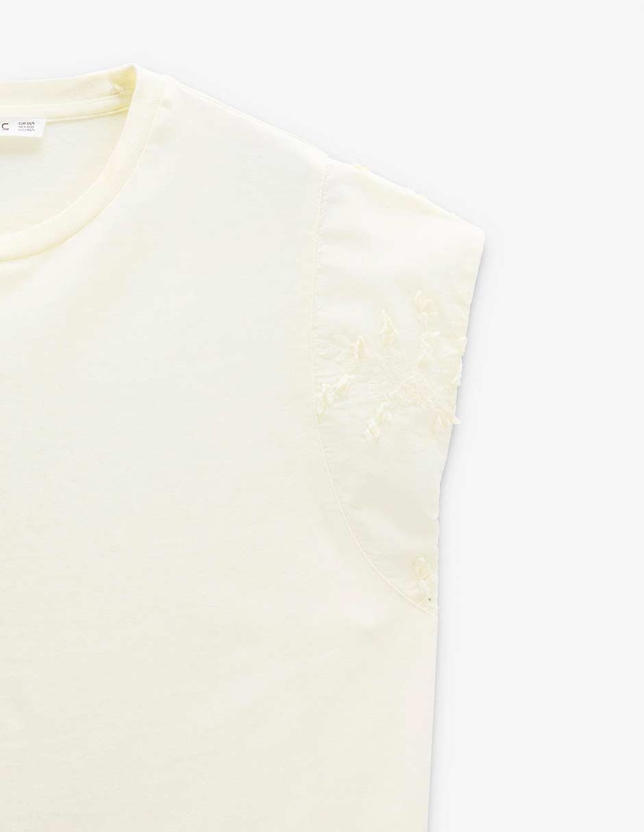 Top cuello redondo escote cuadrado 6