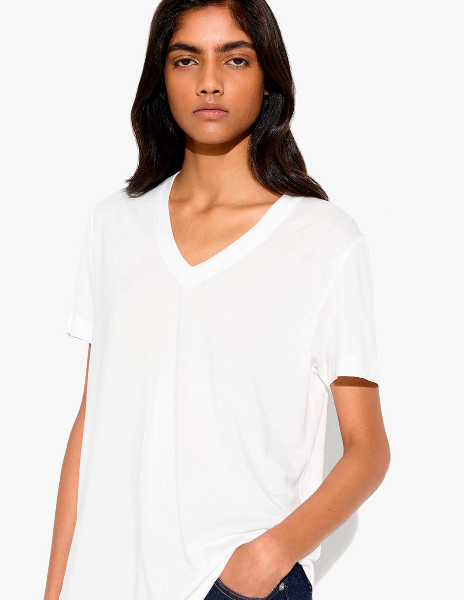 Playera cuello redondo para mujer Playera cuello redondo para mujer