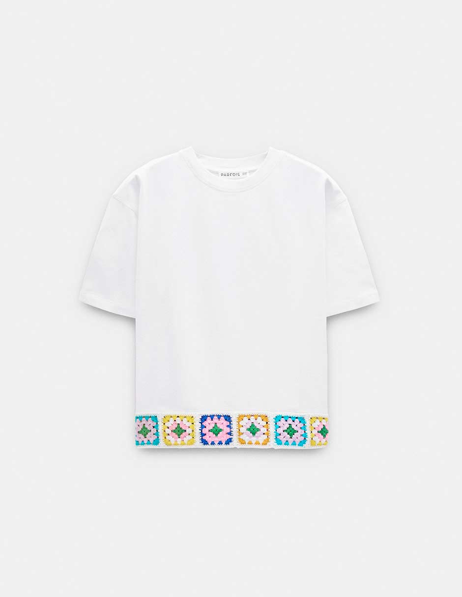 Playera cuello redondo para mujer 5