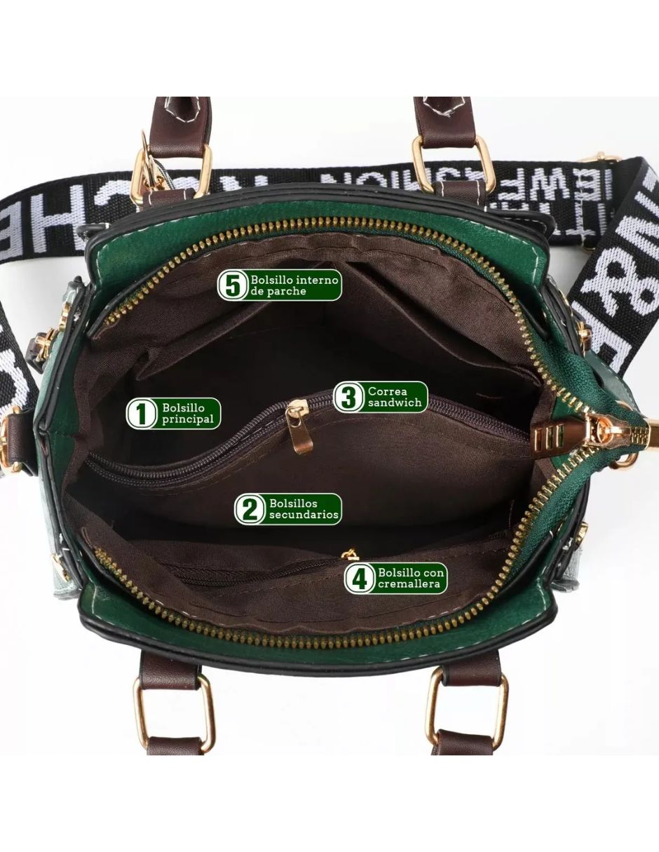Bolsa bandolera para mujer 4