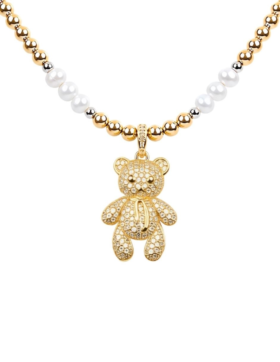 Collar con dije de oso Teddi