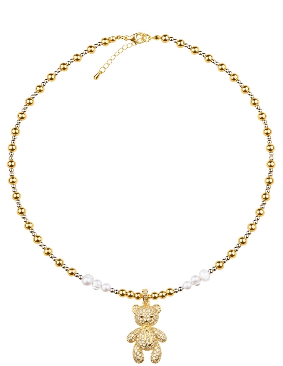 Collar con dije de oso Teddi 3