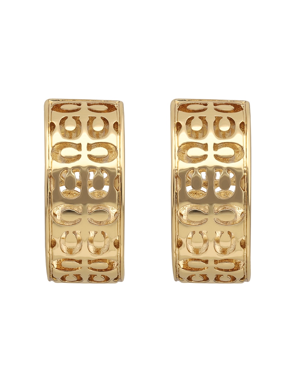 Aretes 2.1 quilted cut out logo con acabado brillante 3