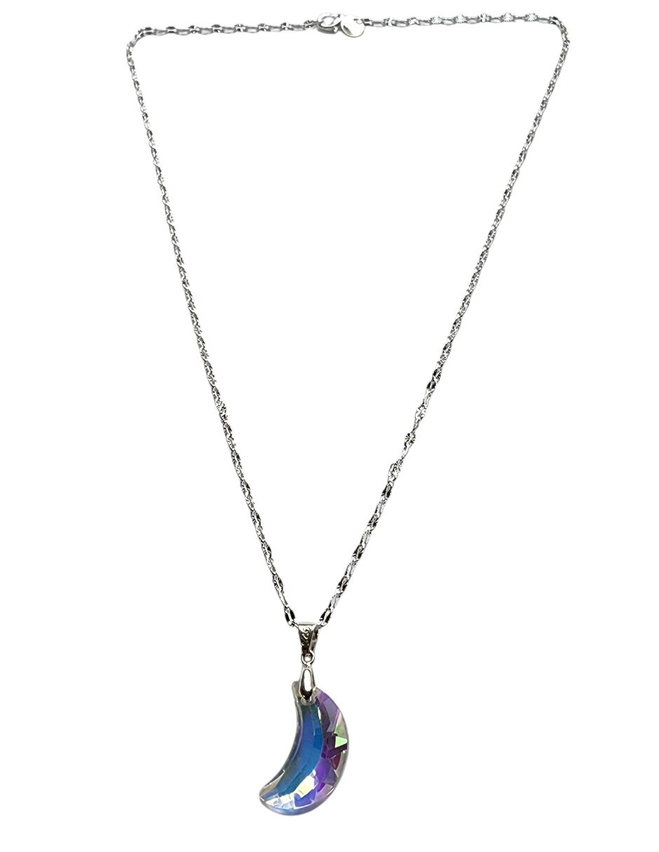 Collar con dije No aplica de (si aplica) LUNA de Plata P 925 4