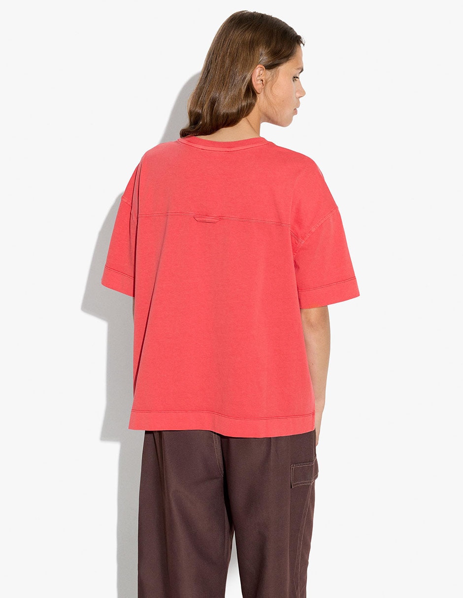 Playera cuello redondo para mujer 2