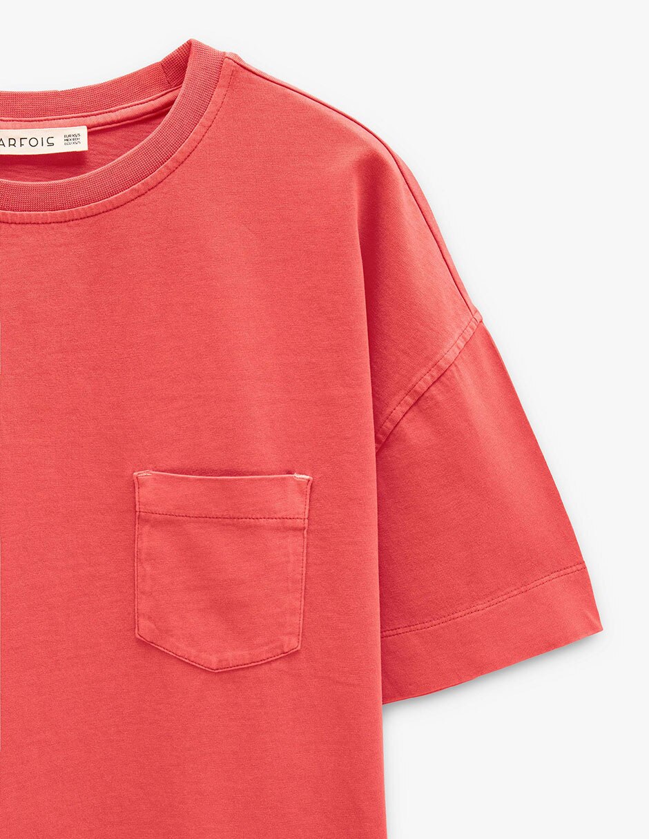 Playera cuello redondo para mujer 7