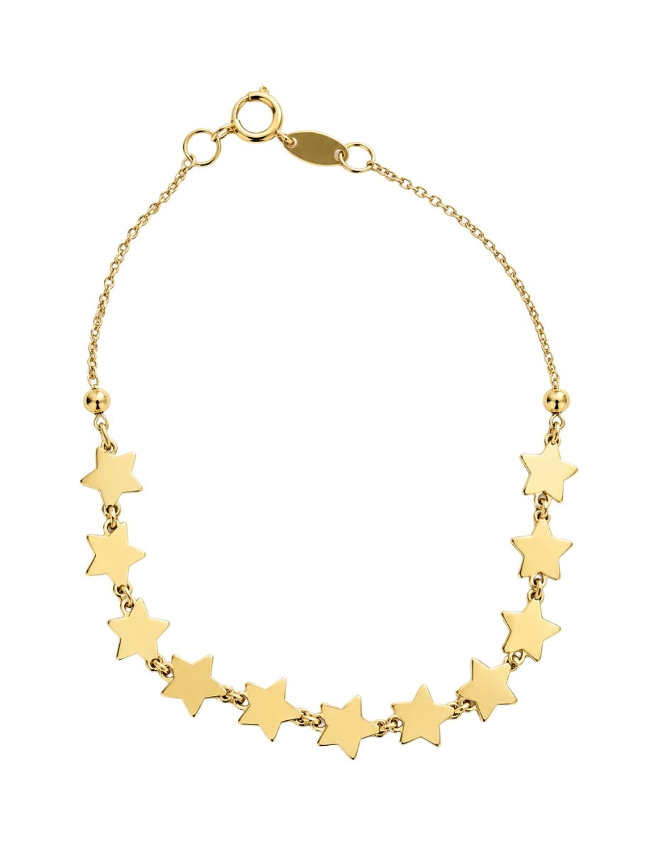 Pulsera de oro con 10 k