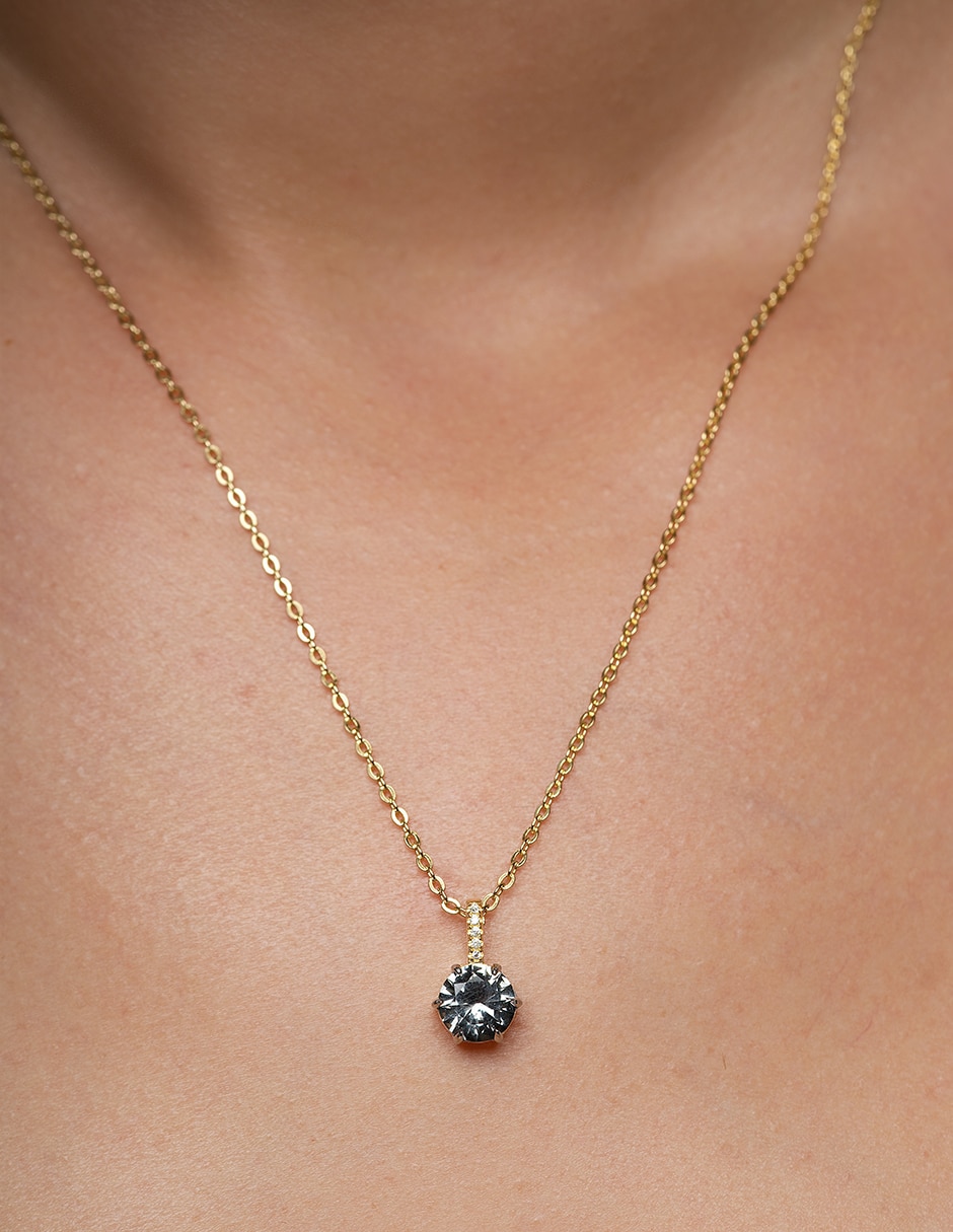 Collar con dije de plata p 925 4