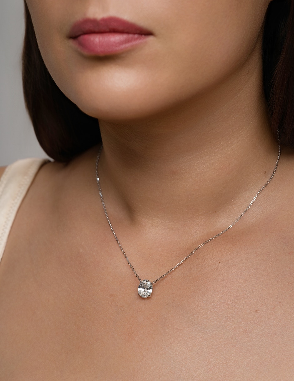 Collar con dije de plata p 925 3