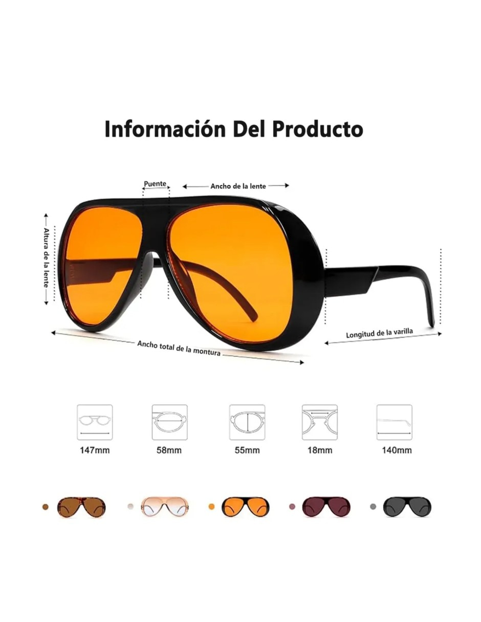 Lentes de sol unisex 4