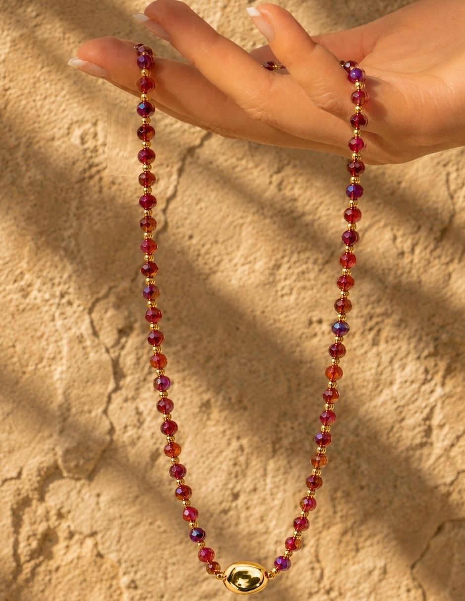 Collar con dije solara 5