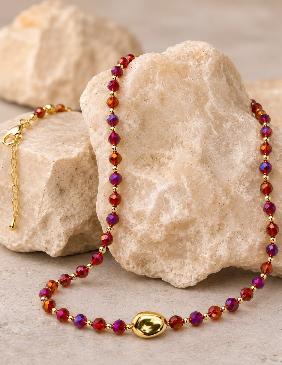 Collar con dije solara 7