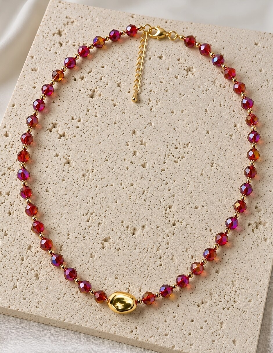 Collar con dije solara 8