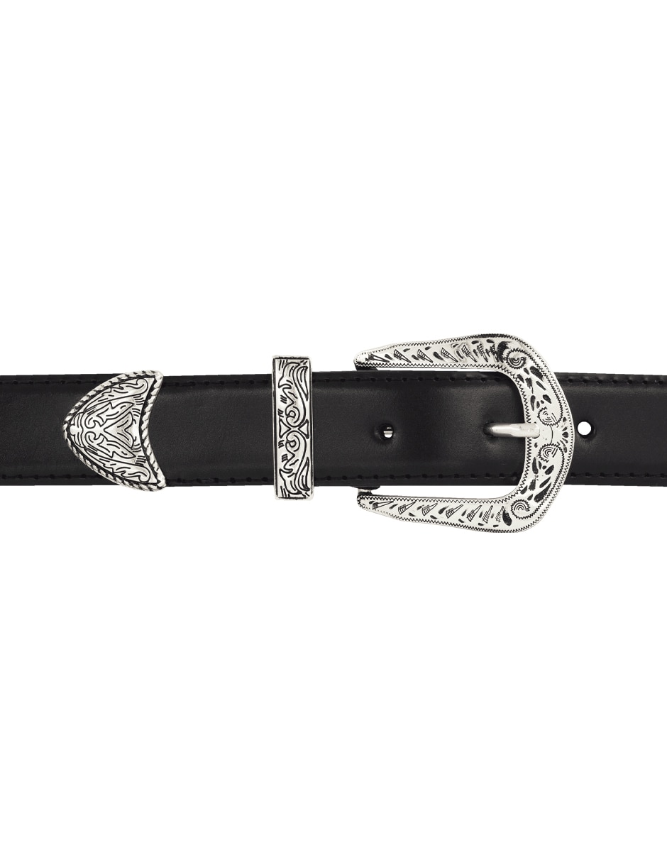 Cinturón de piel para mujer