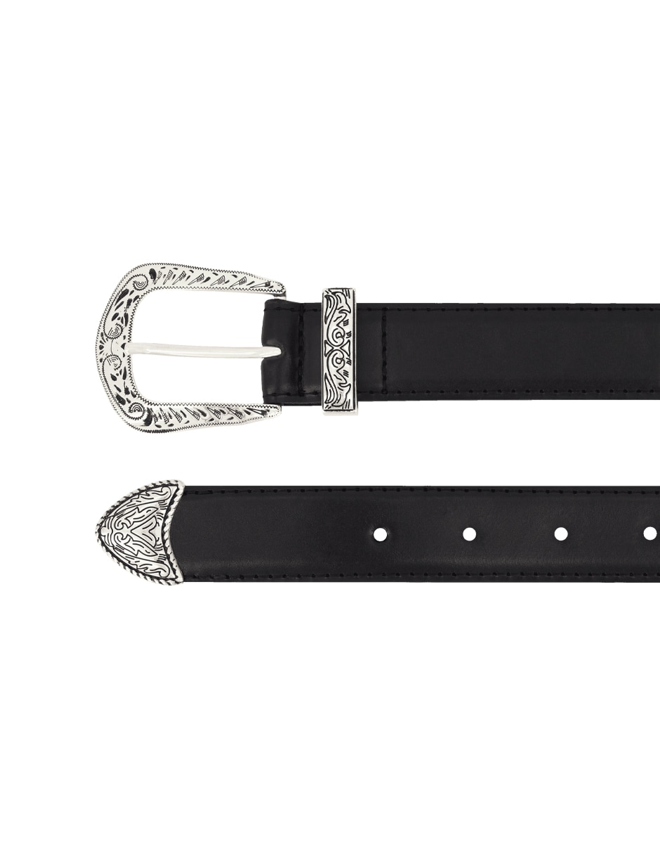 Cinturón de piel para mujer