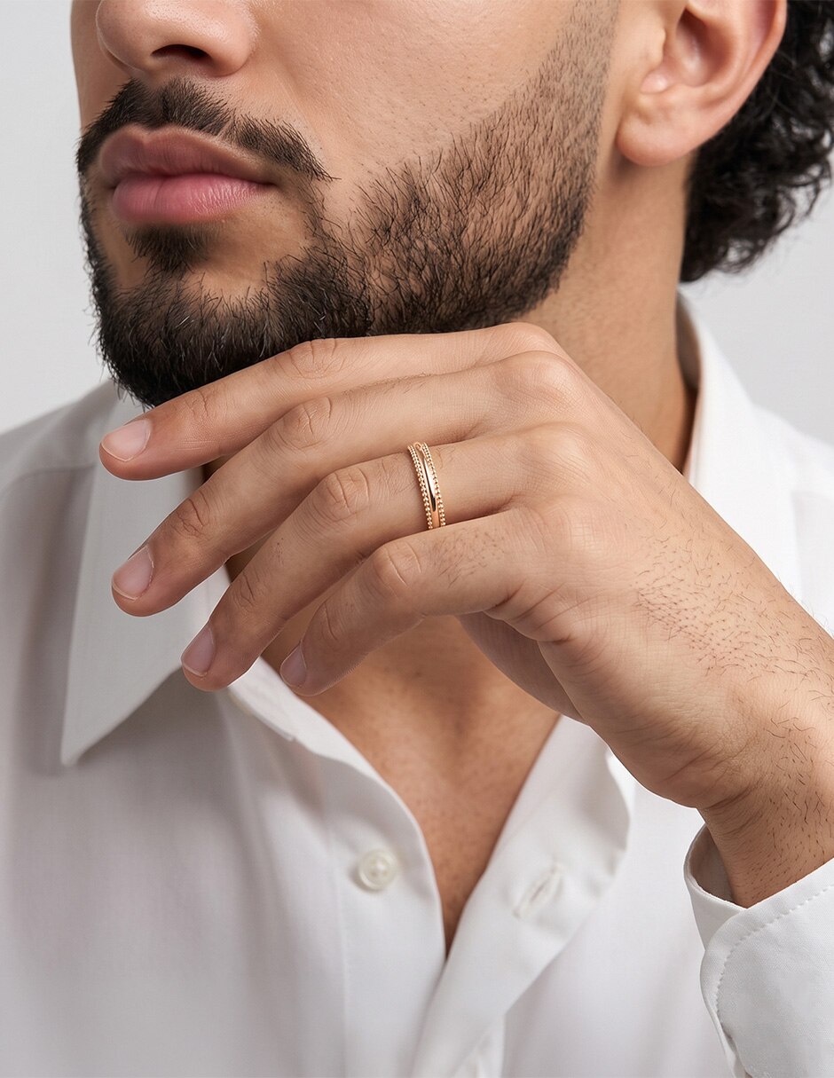 Anillo de (si aplica) No aplica No aplica 10 k de Oro Sin gema Brillante 5