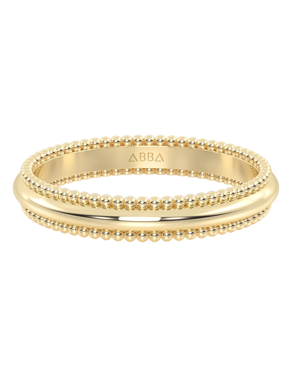 Anillo de (si aplica) No aplica No aplica 14 k de Oro Sin gema Brillante