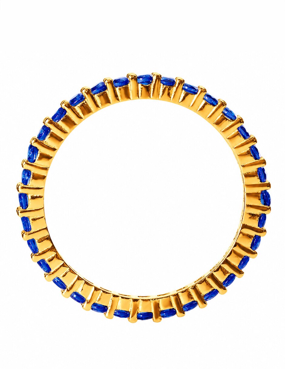 Anillo de (si aplica) Ninguna sin familia No aplica P 925 de Plata Zafiro Chapa de oro 3