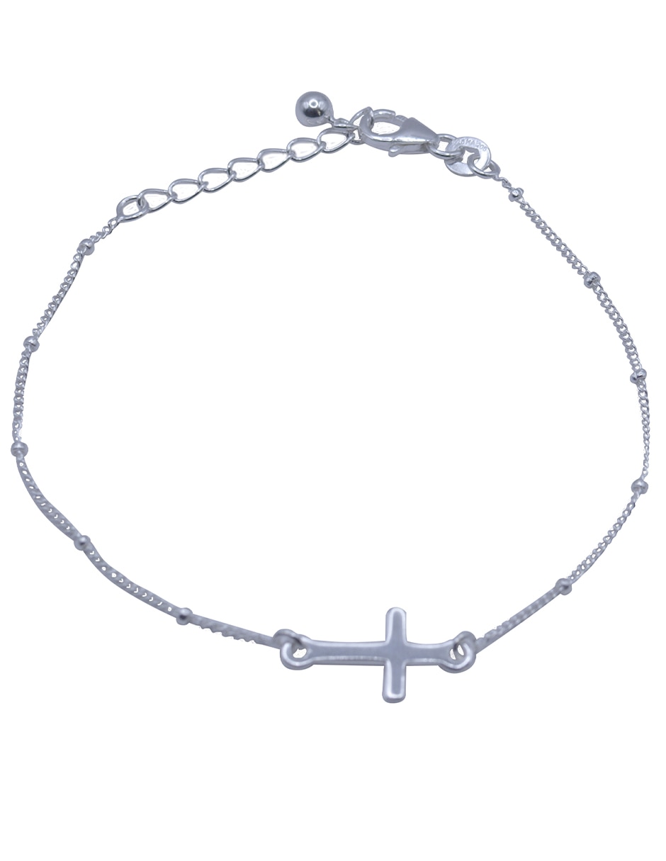 Pulsera de plata con p 950 acabado