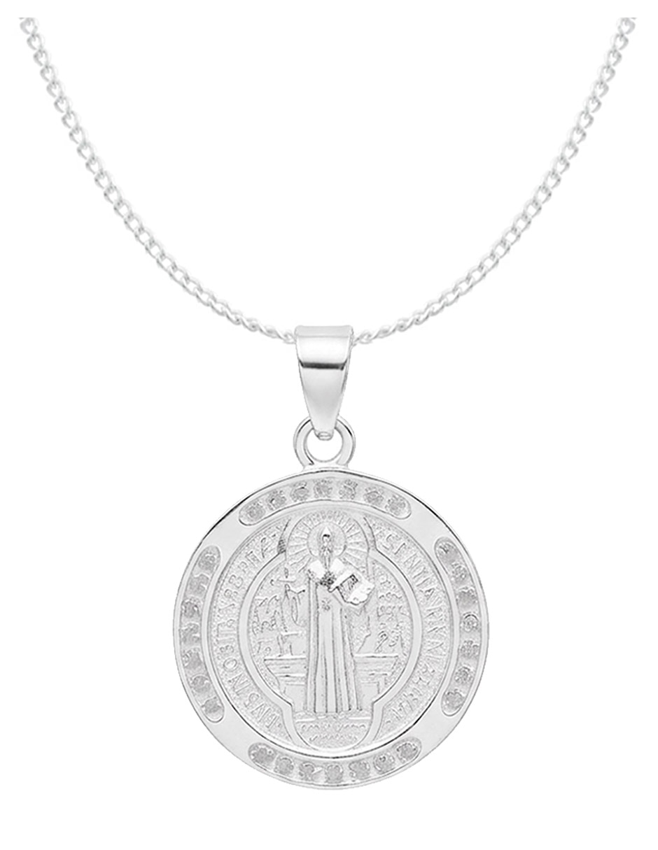 Collar con dije No aplica de (si aplica) No aplica Religioso de Plata Sin kilataje 2