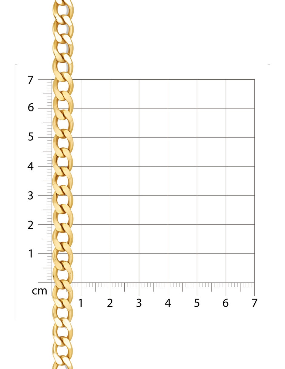 Cadena No aplica de (si aplica) Eslabón Sin Colección de Oro amarillo 14 K 6