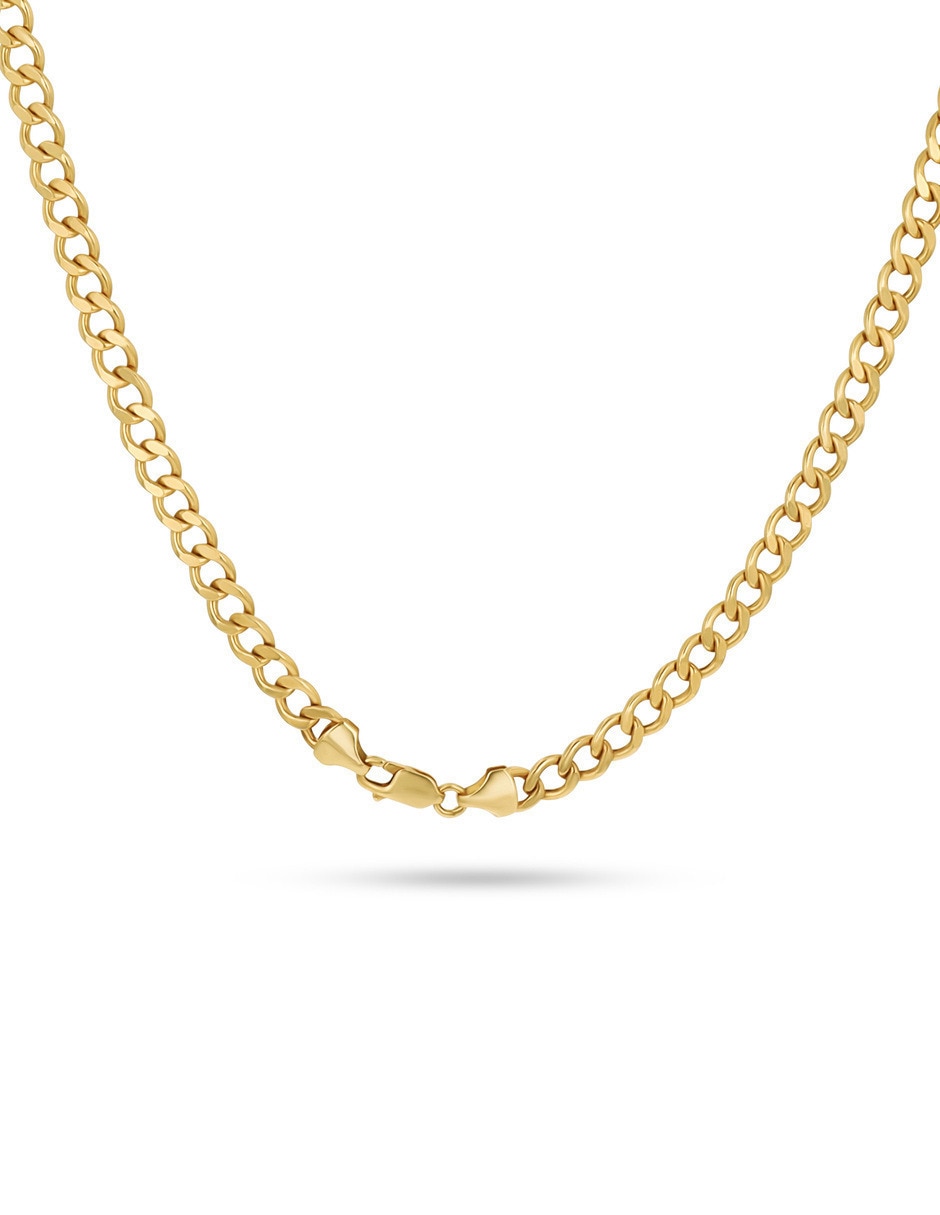 Cadena No aplica de (si aplica) Eslabón Sin Colección de Oro amarillo 14 K 3
