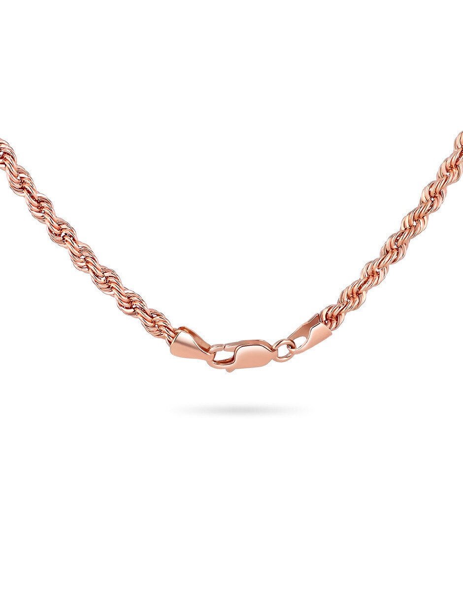 Cadena No aplica de (si aplica) Eslabón Sin Colección de Oro rosa 14 K 3