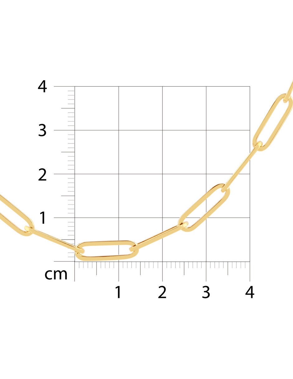 Cadena No aplica de (si aplica) Eslabón Sin Colección de Oro amarillo 14 K 5