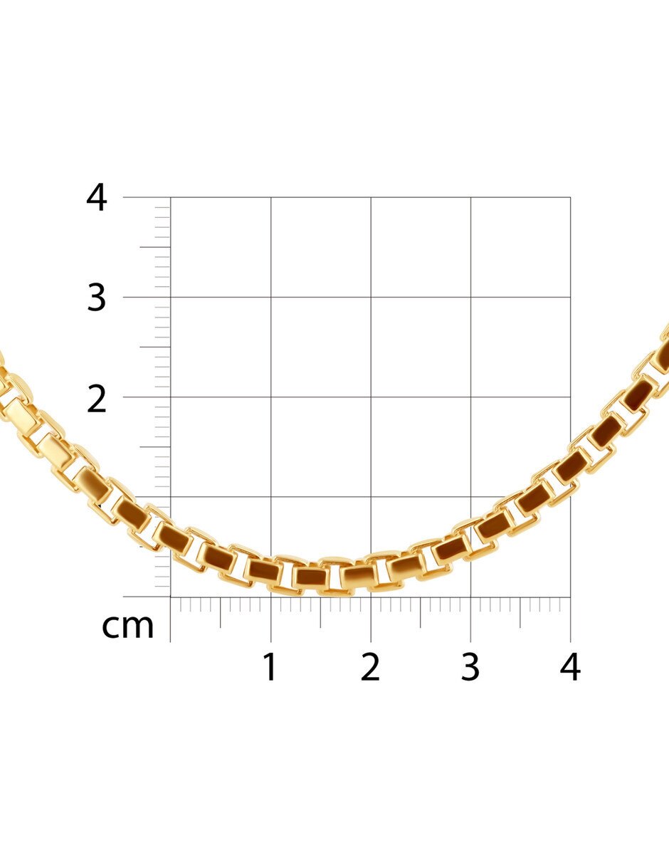 Cadena No aplica de (si aplica) Eslabón Sin Colección de Oro amarillo 14 K 5