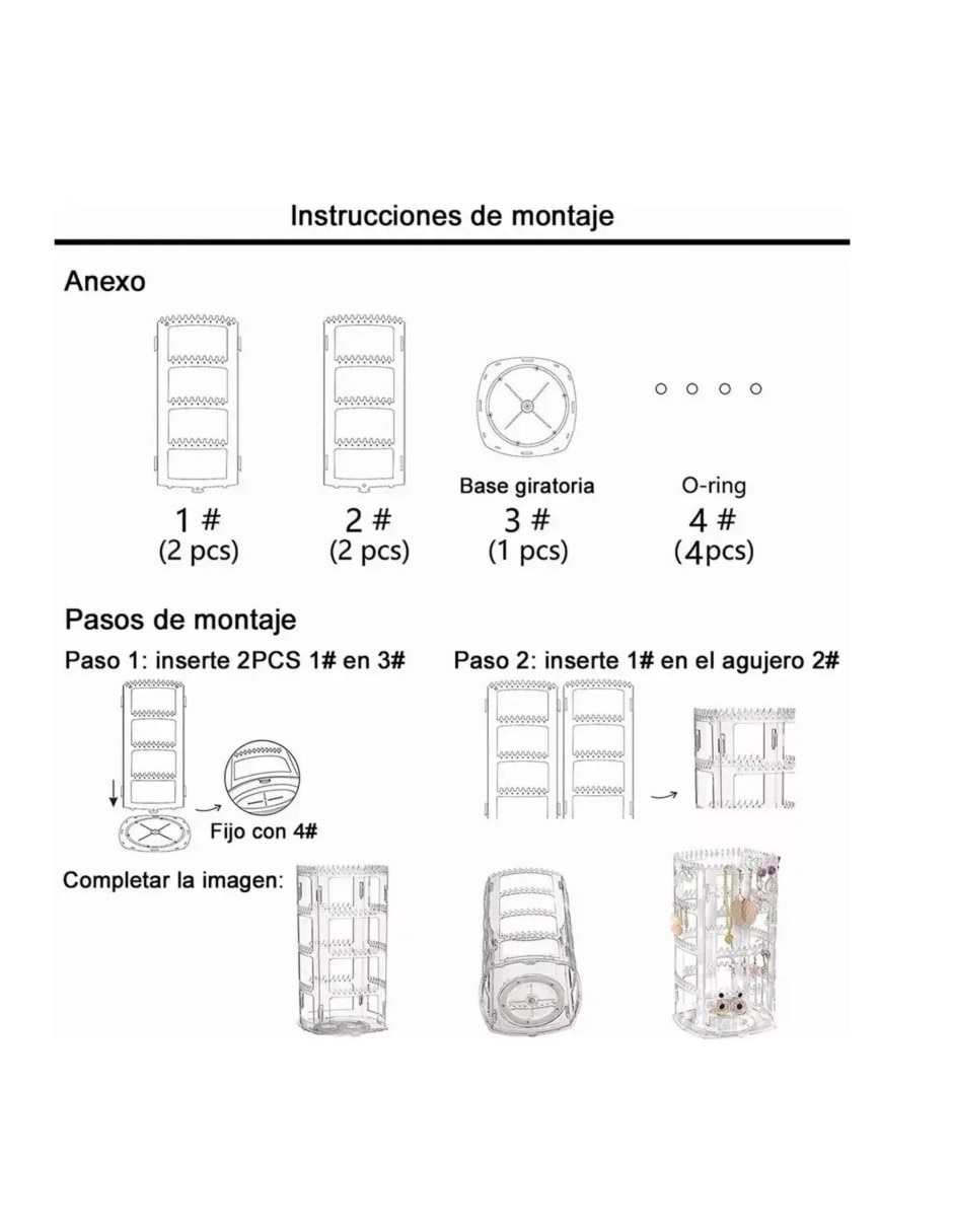 Organizador de accesorios Sí 3