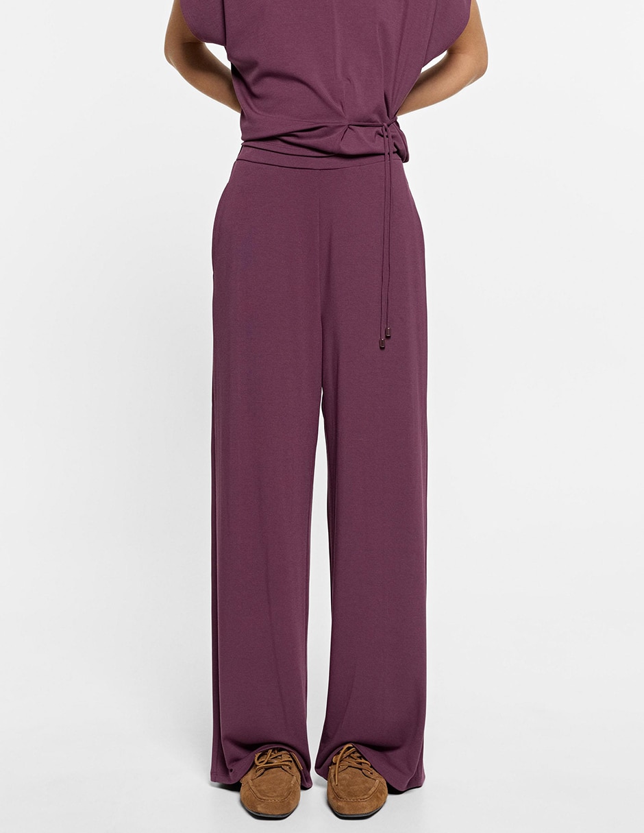 Pantalón regular para mujer
