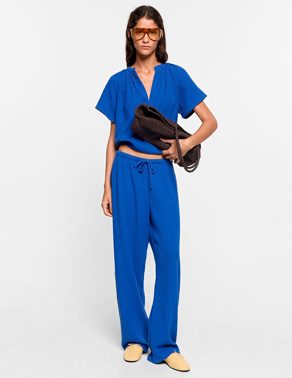 Pantalón regular para mujer 4