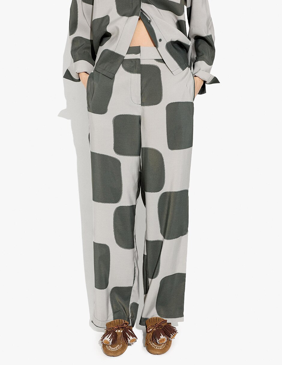 Pantalón regular para mujer