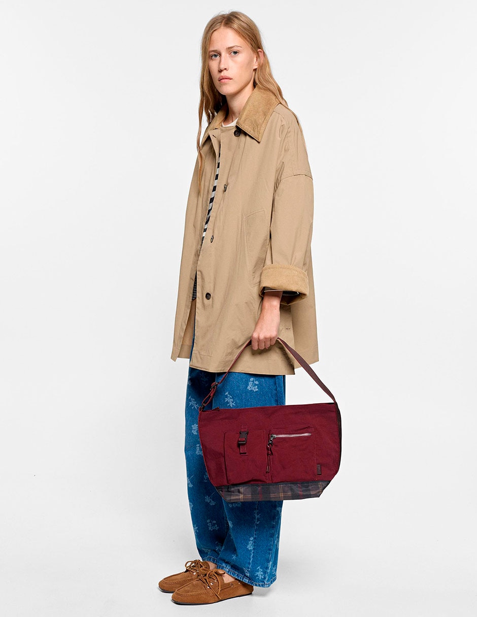Bolsa crossbody de nylon para mujer 6