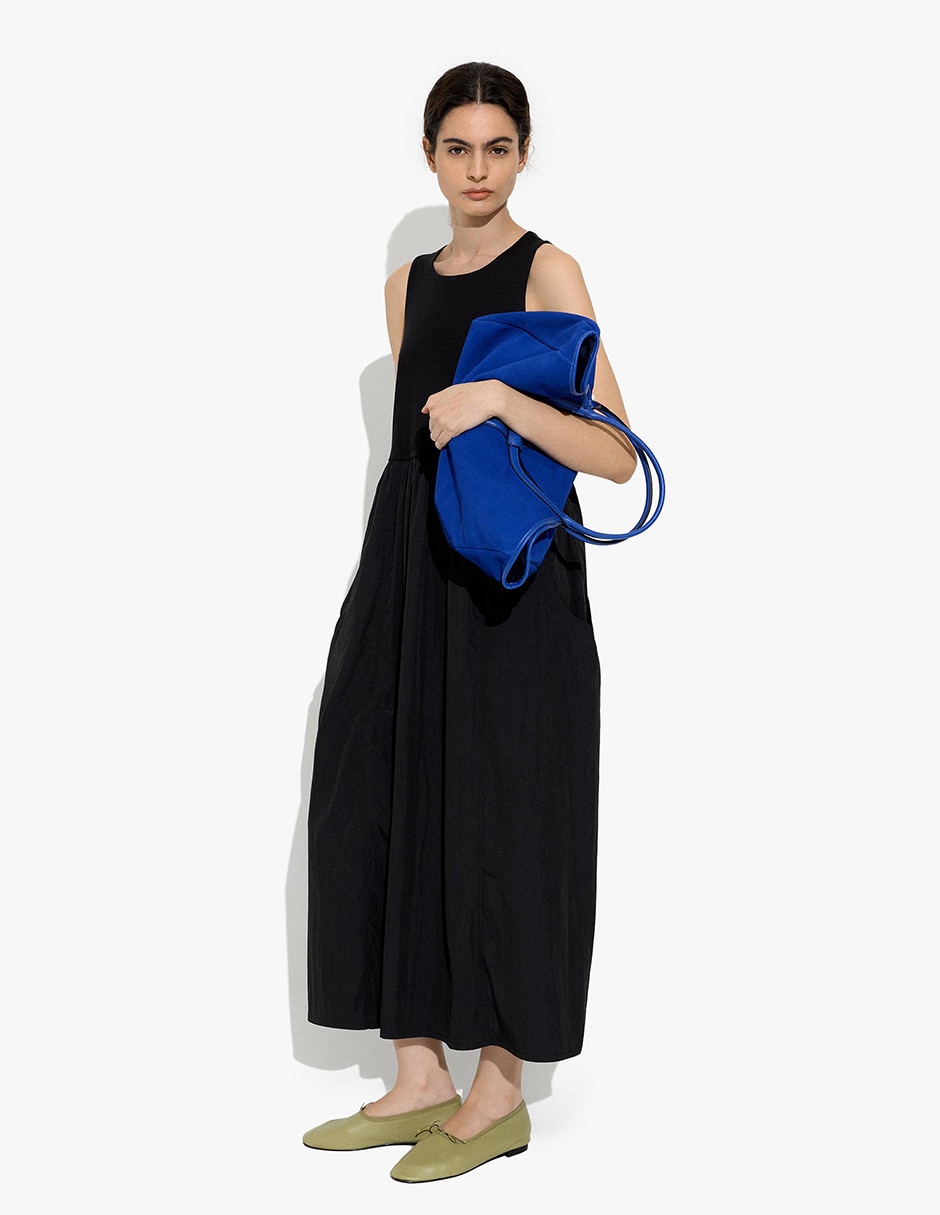 Vestido midi casual para mujer