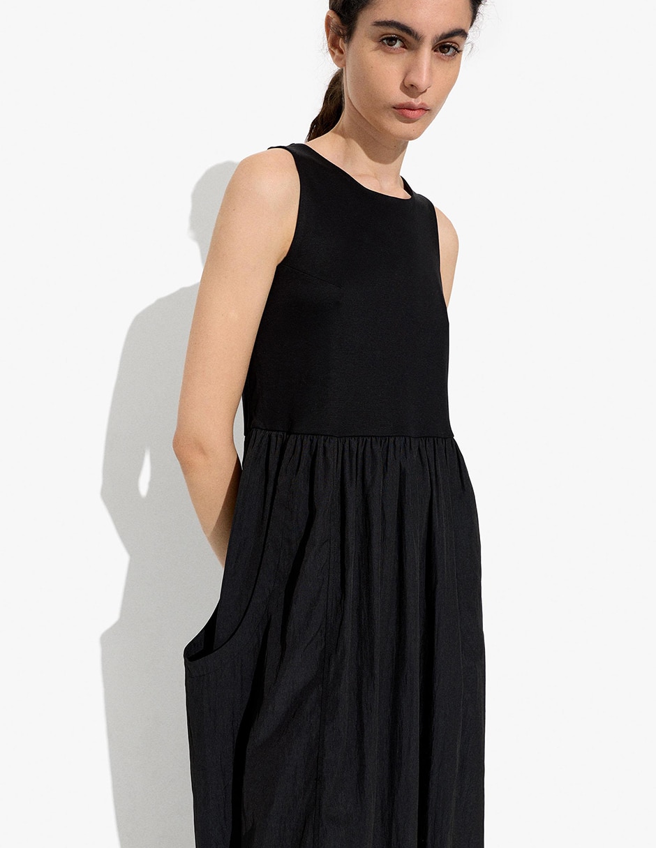 Vestido midi casual para mujer 4