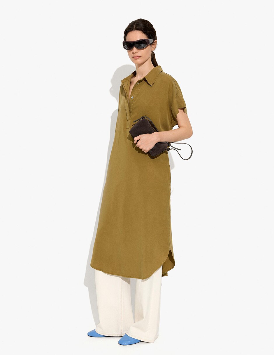 Vestido midi casual para mujer