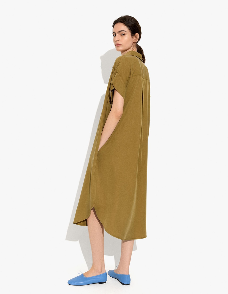 Vestido midi casual para mujer 2