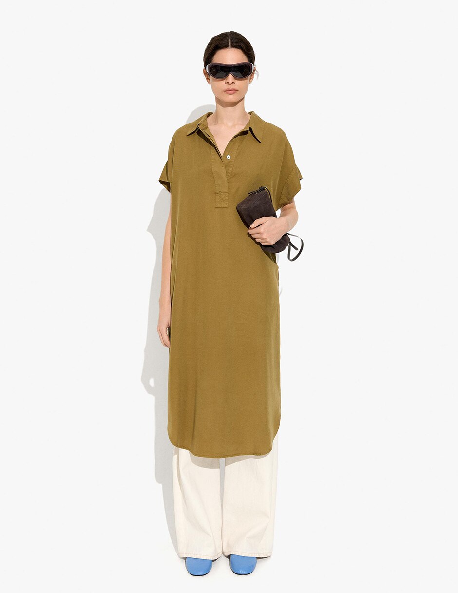Vestido midi casual para mujer 4