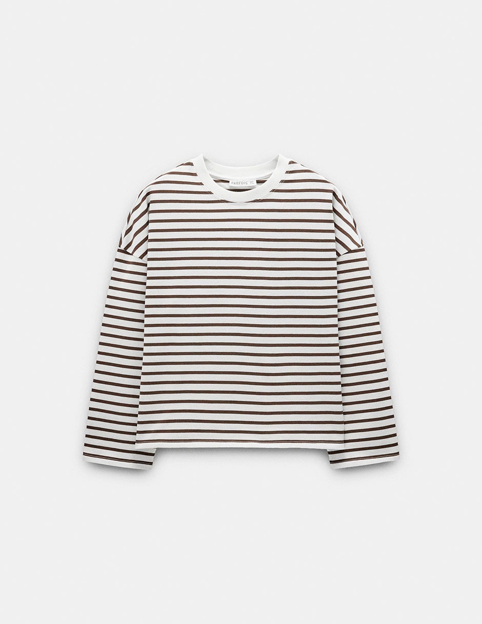 Playera manga cuello redondo para mujer 6