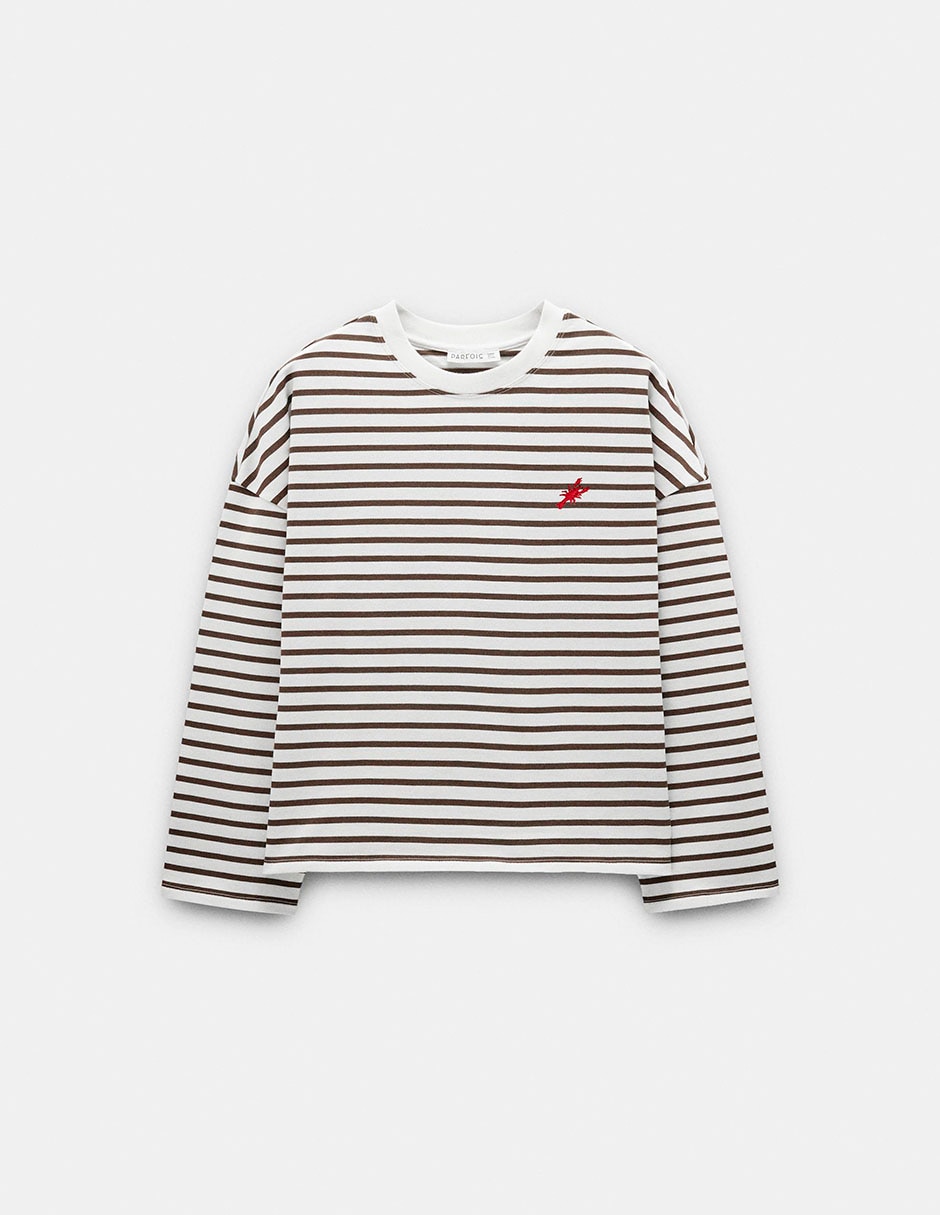 Playera manga cuello redondo para mujer 7