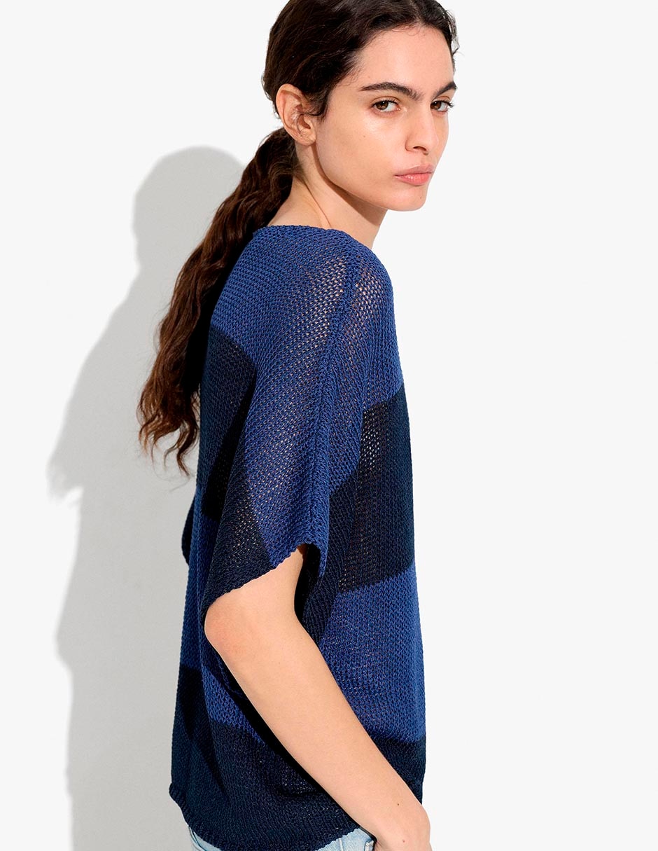Suéter cuello redondo para mujer 3