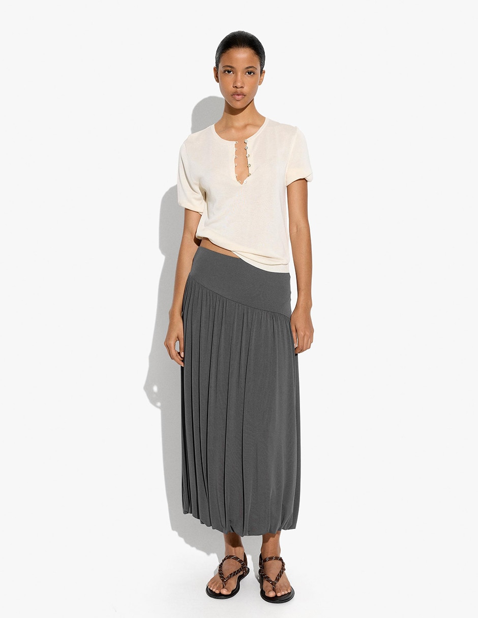Suéter cuello redondo para mujer 3