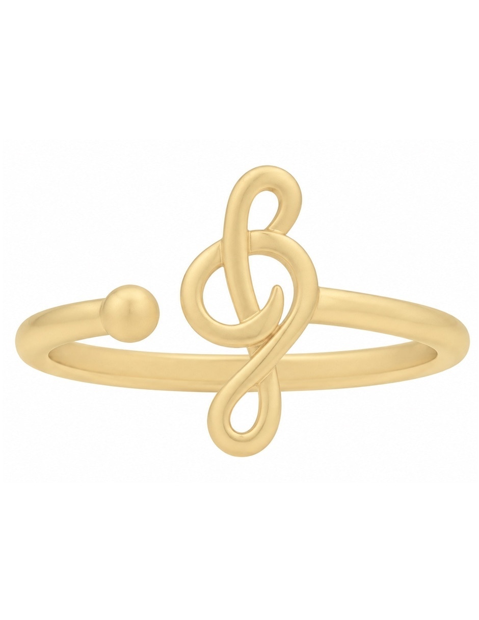 Anillo de (si aplica) Música Sin Familia No aplica 10 k de Oro Sin gema Pulido