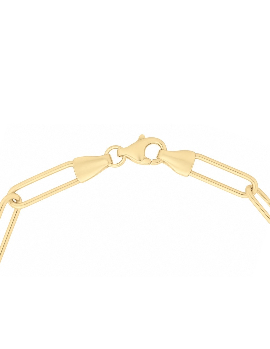 Pulsera de Oro con Sin gema 10 K Sin Familia acabado 3