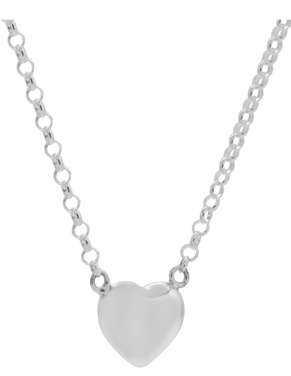 Collar No aplica de (si aplica) Corazón de Plata P 925 2